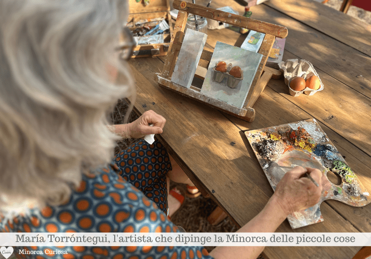 Il giardino a Minorca è lo studio estivo di María