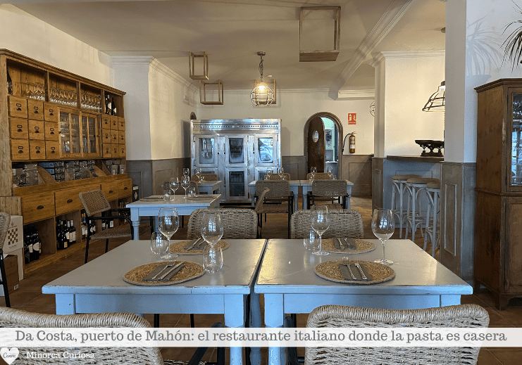 Interiores del Da Costa, Menorca