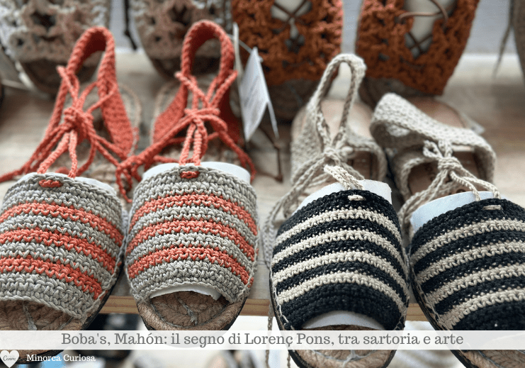 La collezione espadrillas all'unicinetto è la linea di cui oggi lui va più fiero.