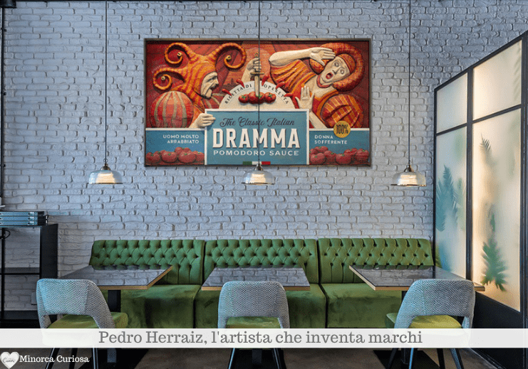 Dramma Pomodoro Sauce è un'opera del progetto "Imagine Brands" di Pedro Herraiz