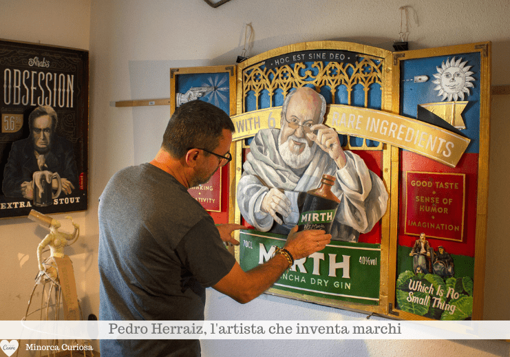Pedro Herraiz con l'opera Mirth (2023), dedicata a un film di culto spagnolo: "Amanece que no es poco" (1989), di José Luis Cuerda.