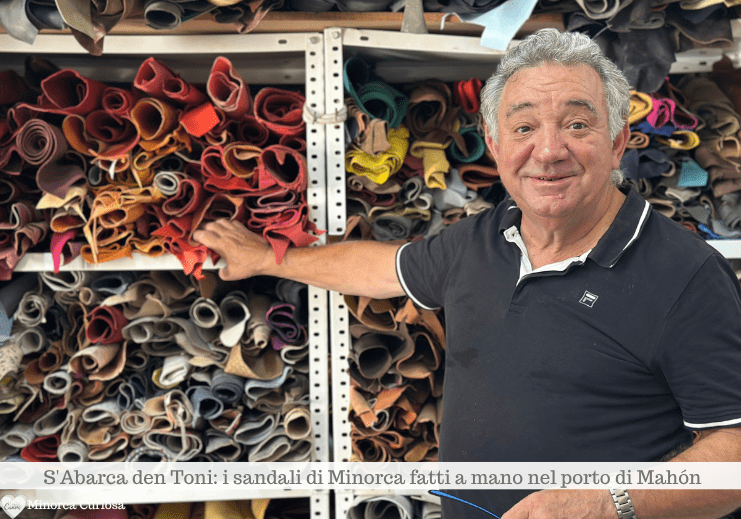 Toni Lazaro, proprietario del negozio S'Abarca den Toni, Minorca