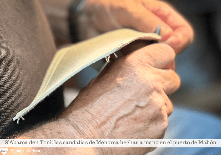 Un momento del proceso de elaboración en S'Abarca den Toni