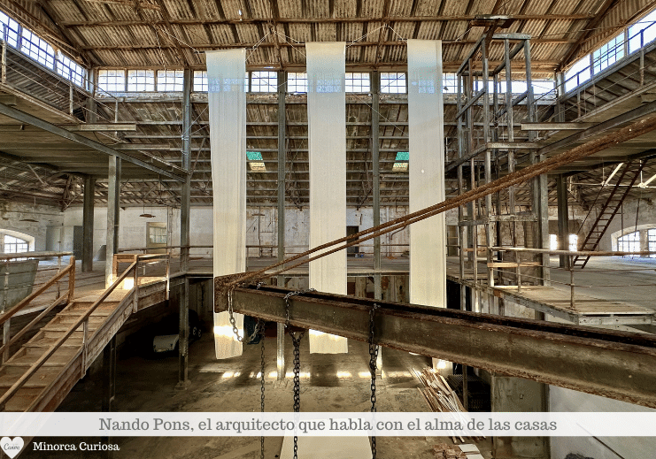 En el corazon de Mahón se encuentra la Fàbrica Codina del 1920