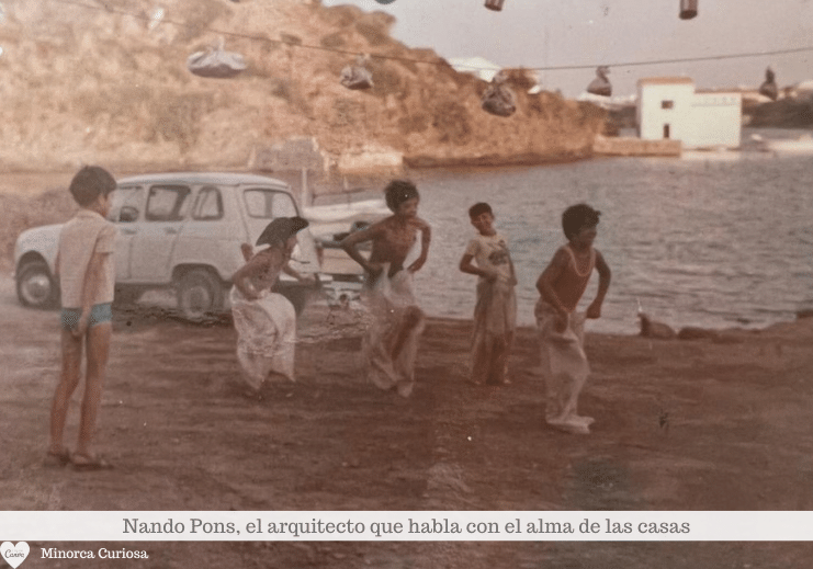 Nando Pons: recuerdos de la infancia en Mahón.