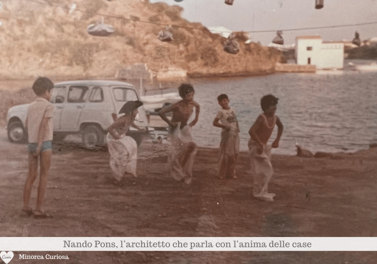 Nando Pons ricordi d'infanzia, le corse con i sacchi