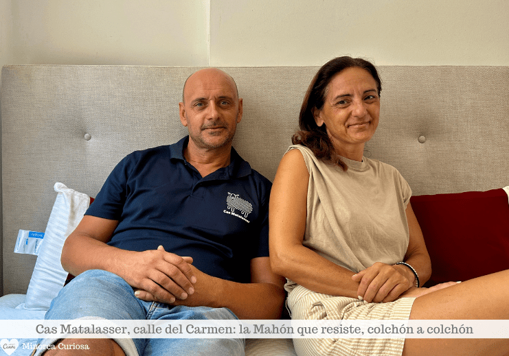 Nando y Cristina, Cas Matalasser: buen servicio, existencias para emergencias, calidad y un precio justo.