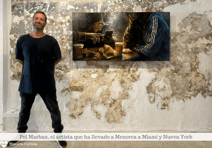 Cada año, Pol Marban crea una nueva serie que se identifica con su técnica y su pintura
