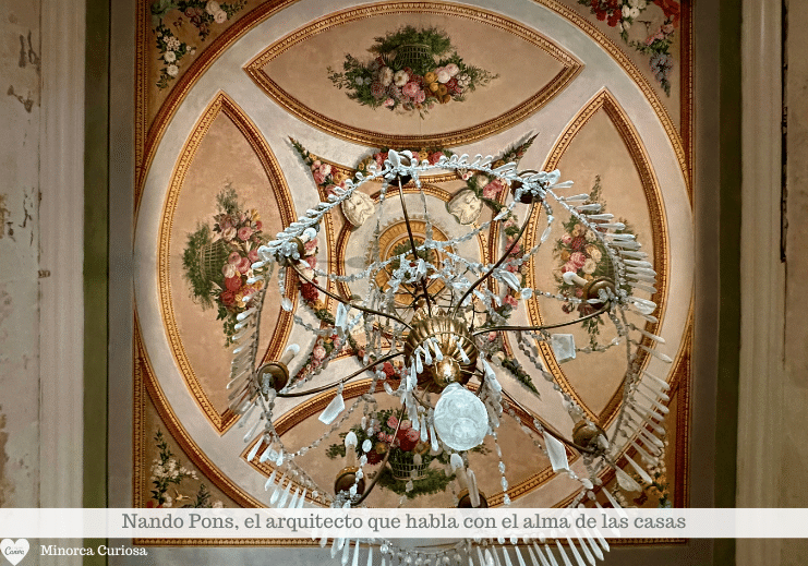 Antiguo candelabro de Sa Il·lustrada: una casa-museo y un hotel urbano con ocho apartamentos lista en el 2027.