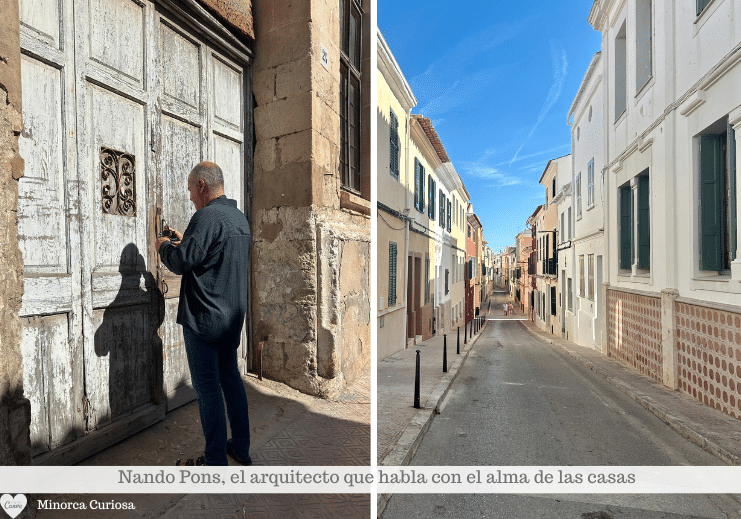 Nando Pons, Mahón, el arquitecto en activo más conocido de Menorca