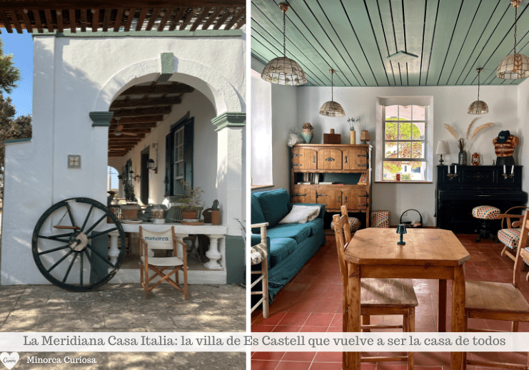 Rincones de La Meridiana Casa Italia en Es Castell, Menorca