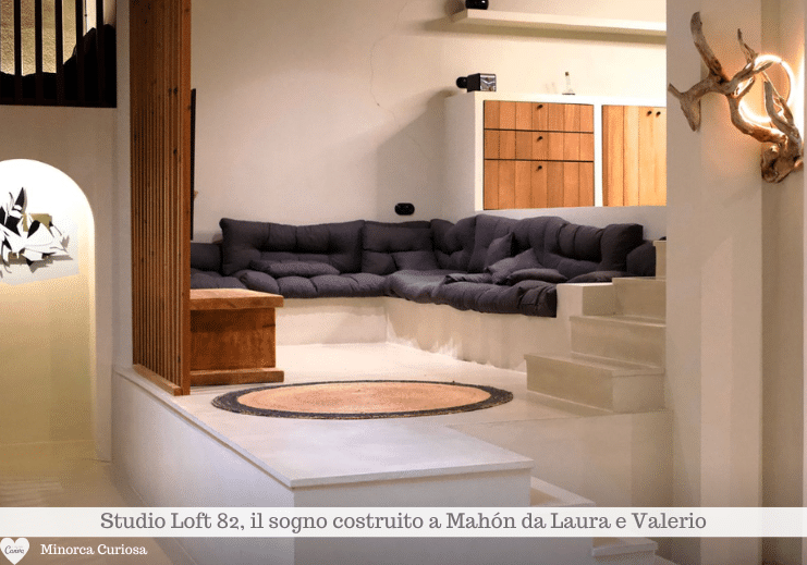 Un angolo di Studio Loft 82, Mahón, spazio creativo, coworking e eventi: mostre, conferenze, presentazioni aziendali, team building, workshop, proiezioni