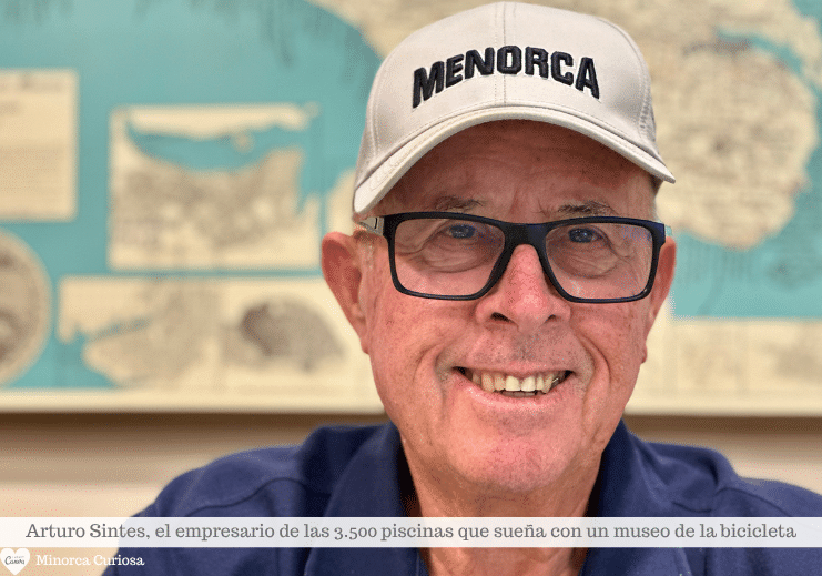 Arturo Sintes es un empresario de Menorca que ha construido unas 3.500 piscinas, además de 300 casas, 600 apartamentos...