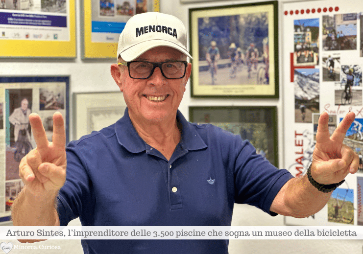 Il sogno di Arturo Sintes? Un museo della bicicletta a Mahón, un museo per Minorca