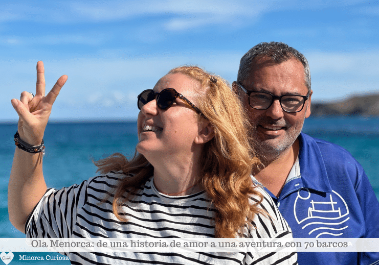 Daria y Gabriel de Ola Menorca