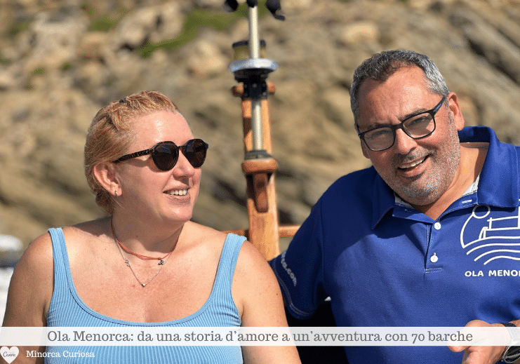 Gabriel e Daria, imprenditori e creatori di Ola Menorca