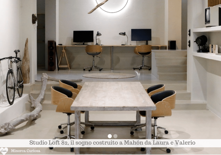 Inaugurato a maggio 2026, Studio Loft 82 è a Mahón, al numero 82 di Carrer de Sant Lluís Gonçaga.