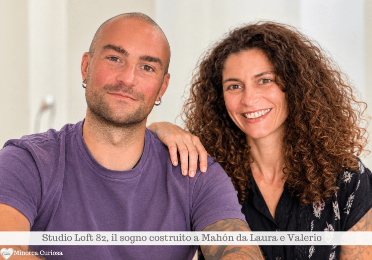 Valerio Vittozzi e Laura Larini, creative director, organizzatori di eventi e ideatori di Studio Loft 82 a Mahon