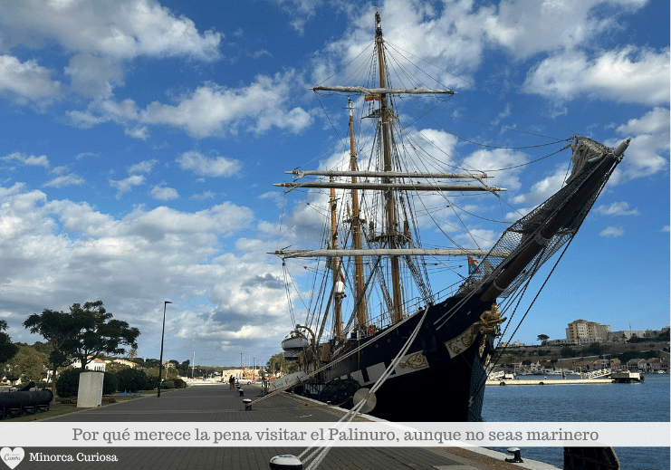 El buque escuela Palinuro es un “velero tipo goleta”