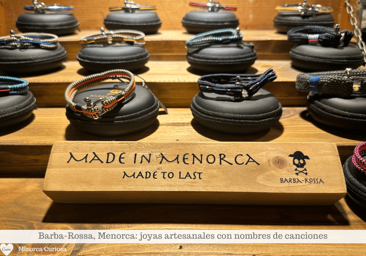 La collección de pulsera Barba-Rossa nace en colaboración con la Fundació per a Persones amb Discapacitat de Menorca